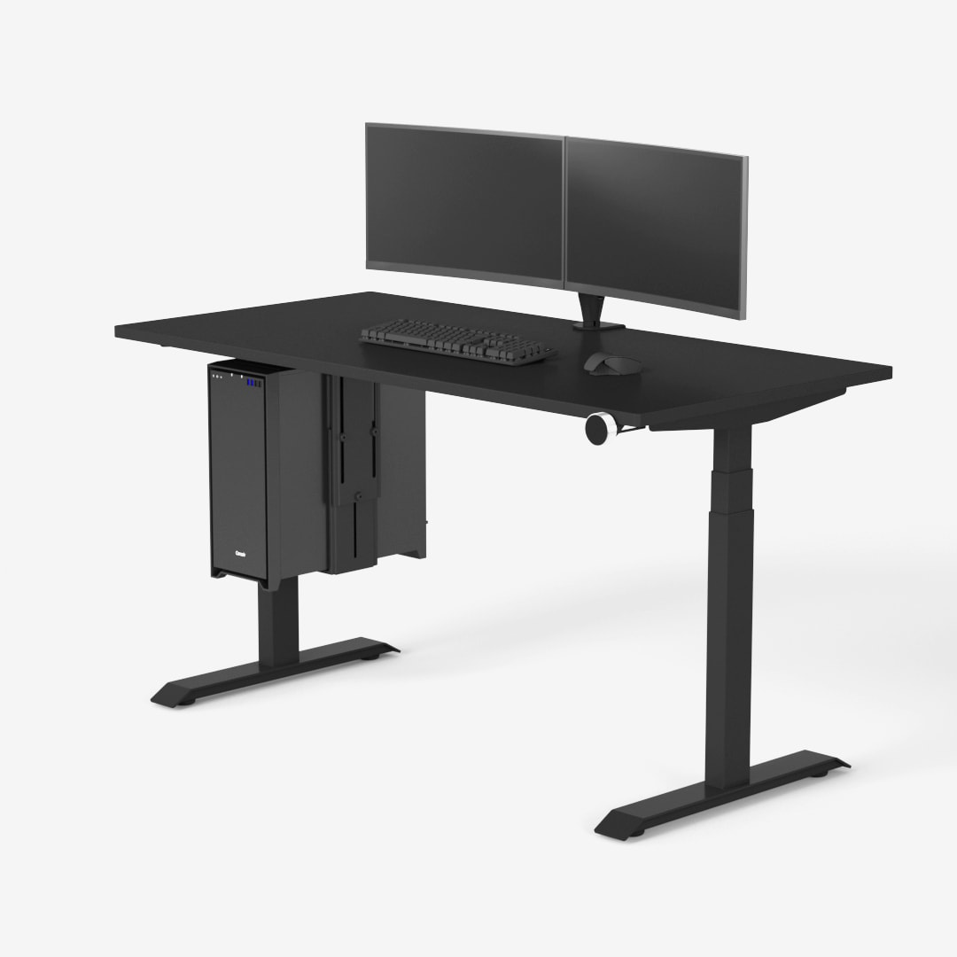 Gaming Desk, EASY UPGRADABILITY – Upgrade your gaming desk with our gaming  desk accessories (buy separately), you now have the perfect battle station  to destroy your competition., Top Color: 