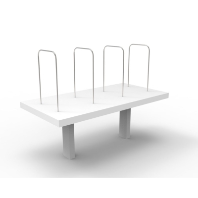 Desk Clamp Mounted Shelves
