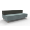 Triple Seat and Back Rest Lounge