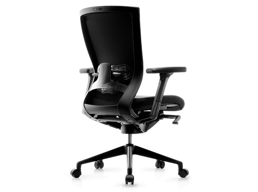 FURSYS SIDIZ T50 Black Frame Home Office Desk Chair