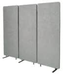 Freestanding 3 Panel Acoustic Privacy Divider Screen