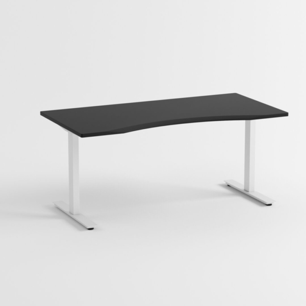 Agile Fixed Height Individual Desk Elevate Ergonomics Office Furniture Sydney